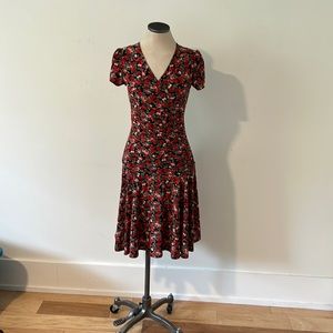 Very cute, very flattering, flowered summer dress from Suzy Shier
